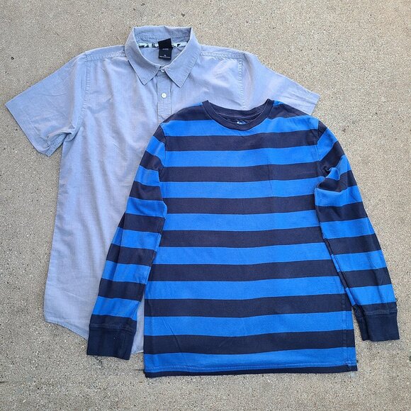 Lot of 2 Boys Shaun White Gray Shirt and Circo T-Shirt Long Sleeves Size L-XL - Picture 3 of 3